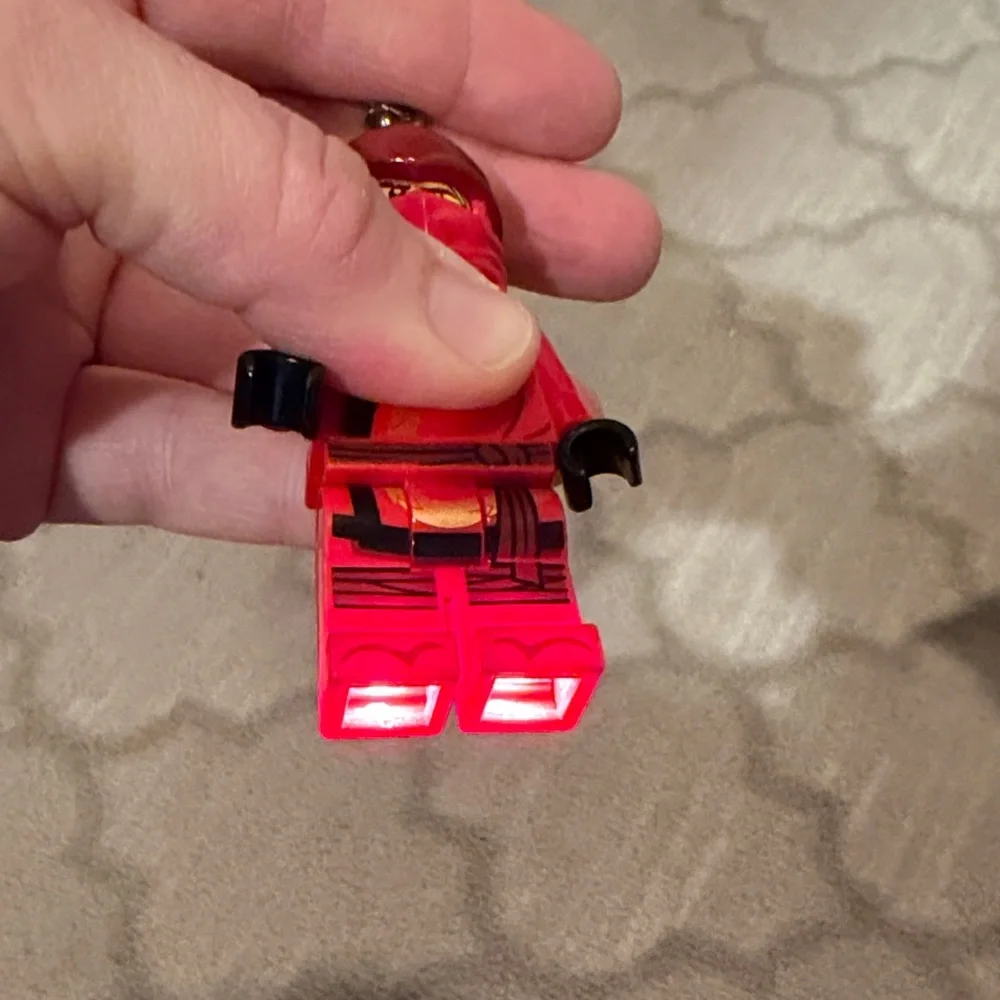 LEGO® Minifigures™ NINJAGO® Kai Key Light Lego Keychain